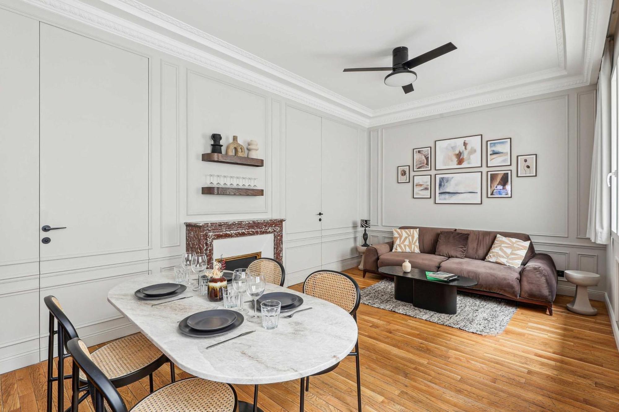 Interior Design - 6p-2br - Tour Eiffel *